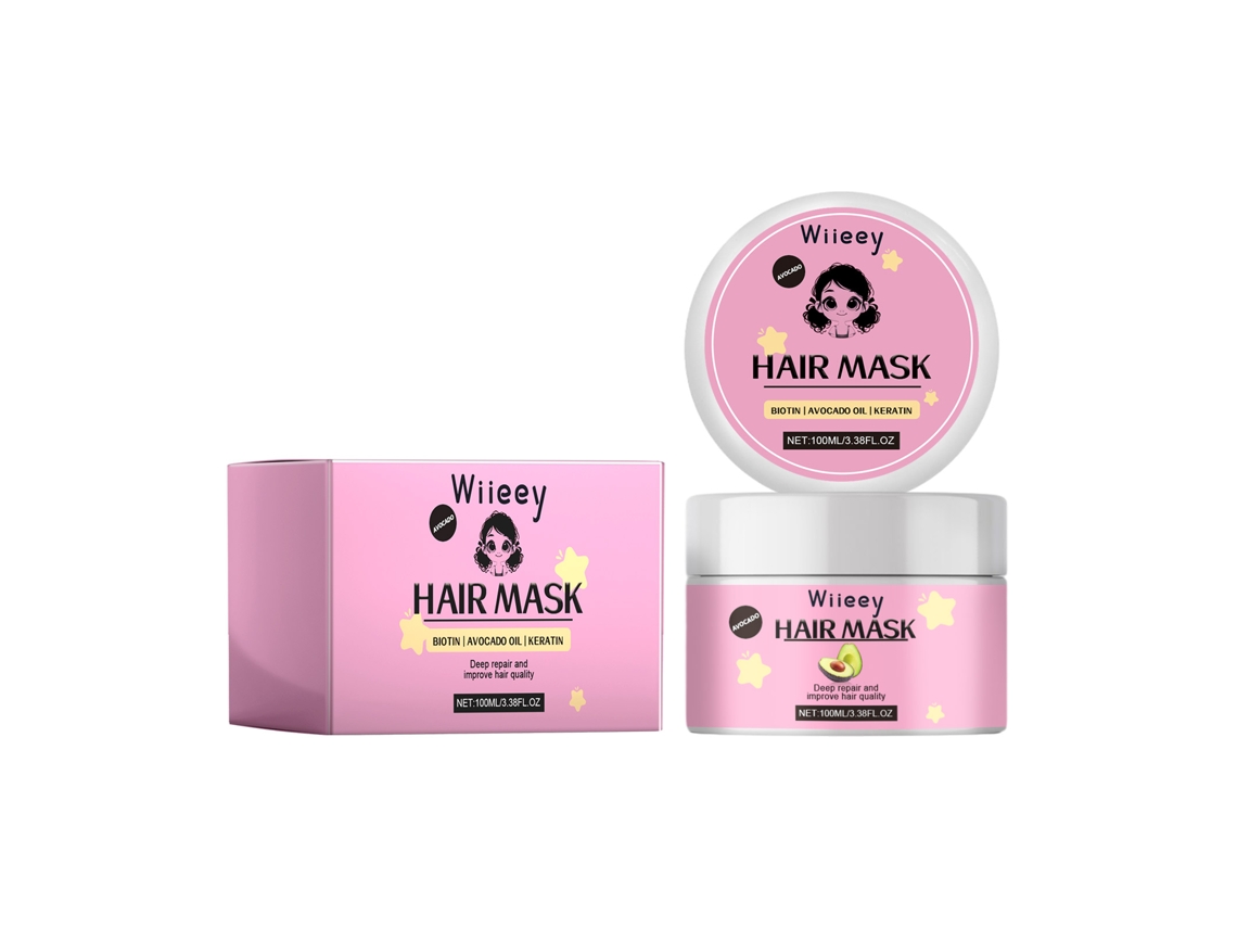 Mascarilla capilar nutritiva de aguacate Wiieey