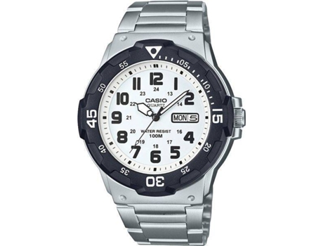 Reloj CASIO Hombre (Acero Inoxidable - Plateado)