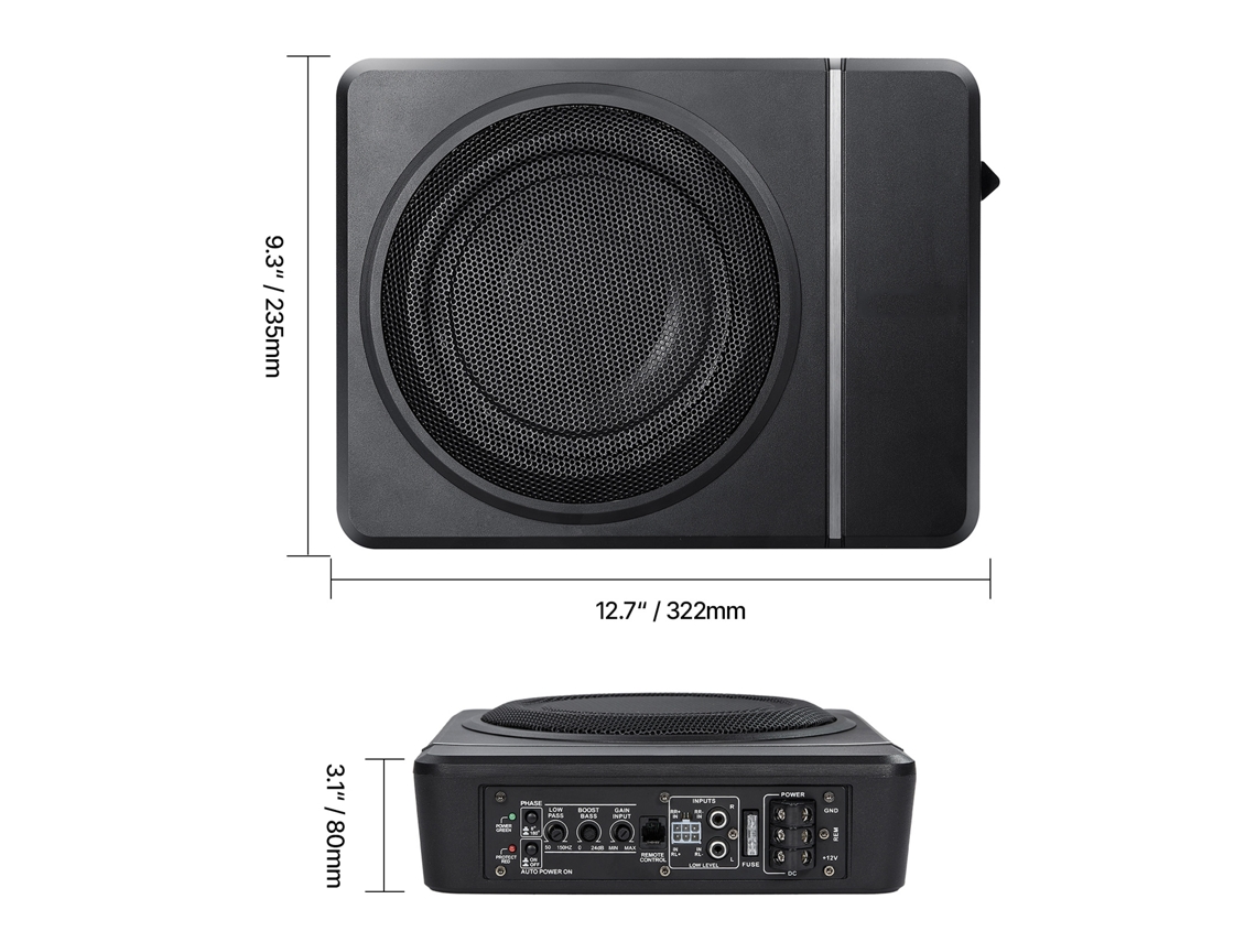 Subwoofer para asiento bajo del coche Succebuy 203 mm 240 W para camión