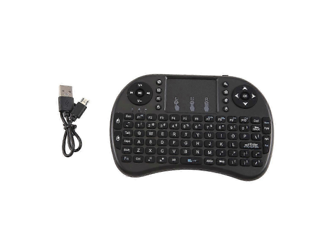 Mini teclado inalámbrico i8 de 2,4 GHz con teclado y ratón para portátil, TV Box, panel táctil USB, nuevo Everley891