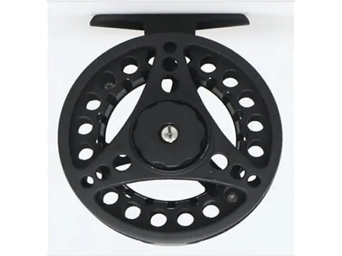 Carrete De Pesca Con Mosca, Aluminio Fundido A Presión, Negro, Extragrande, Aluminio, Agua Salada, 7/9wt, 1...