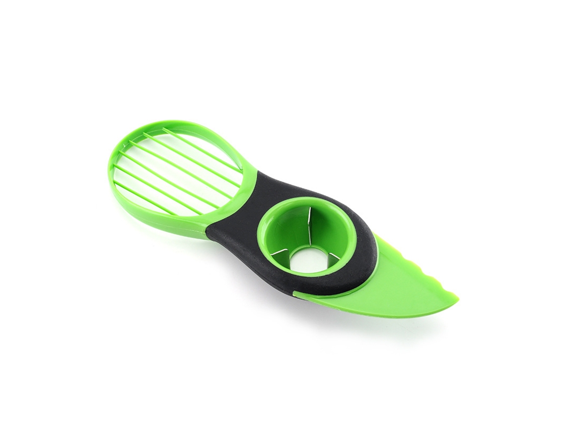 Cortador de aguacates multifuncional 3 en 1 Good Grip - Verde
