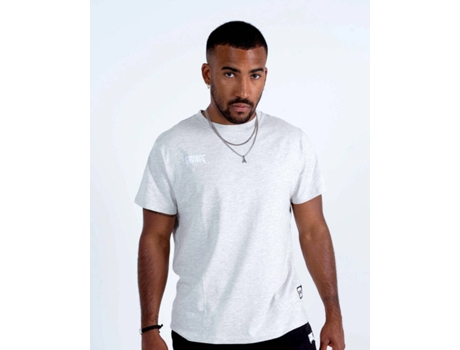 T-shirt Básica SAVAGE Iconic Algodón Hombre (XL - Gris Mezclado)