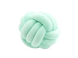 2026-40843-almohada Bolas Nudo Suave Plush Decor Hogar 7.9x7.9in Verde Claro