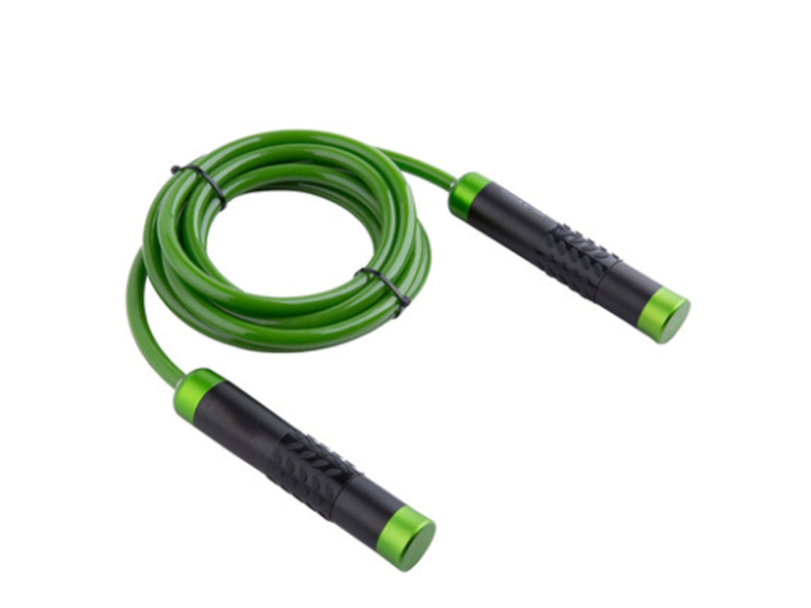 Cuerda de saltar con peso, cuerda de PVC gruesa y ajustable, para entrenamiento de CrossFit y boxeo.