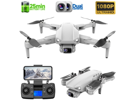 Drone L900Pro (1080P - Autonomía: 25 min - Gris)