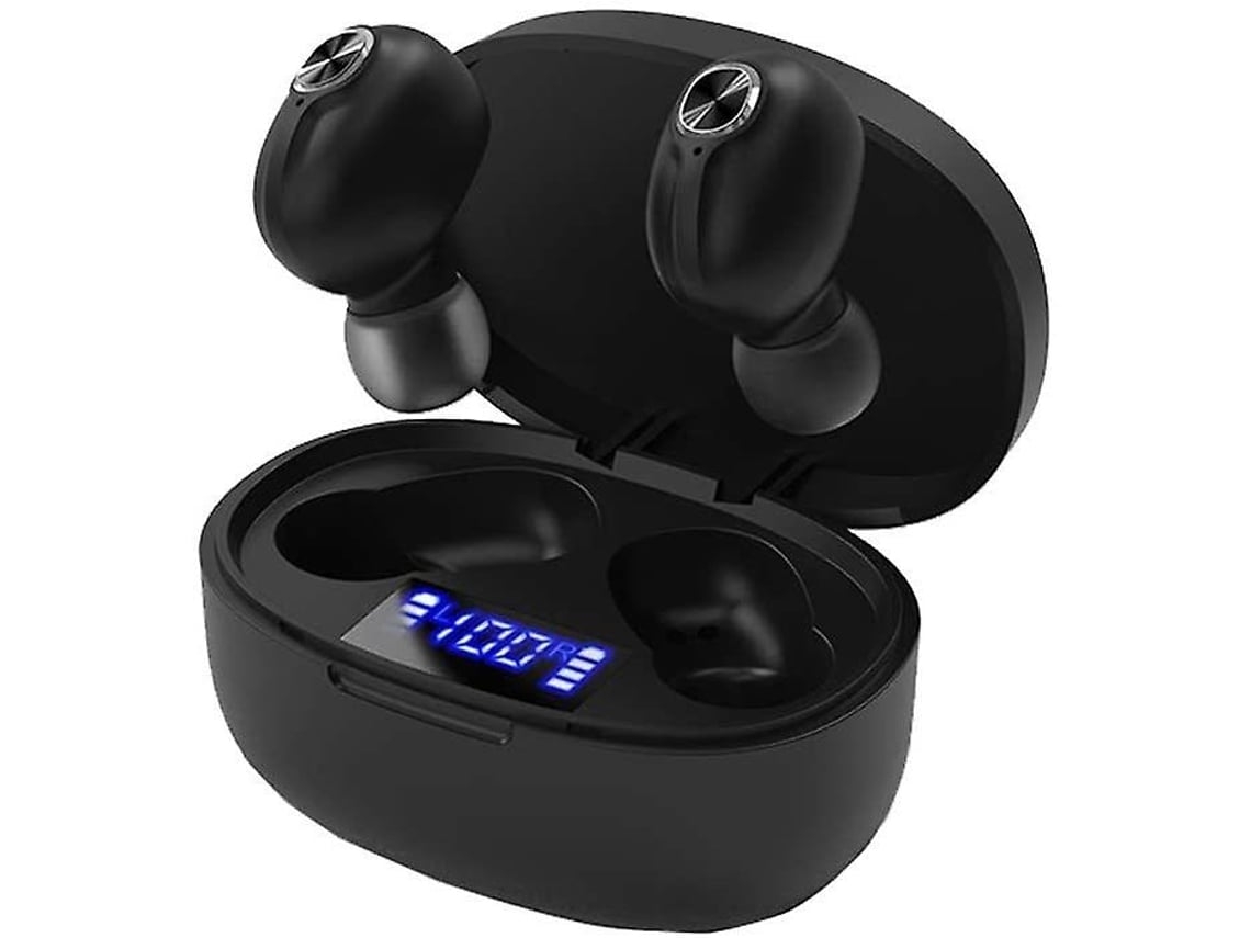Auriculares YEMAESRE Bluetooth Sin Carga Impermeables Negros