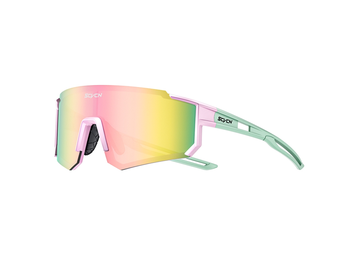 Gafas De Ciclismo Unisex (talla 18) Con Protección Uv400, Antirreflejos Y Multicolor.