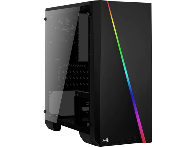 Caja PC AEROCOOL Cyclon Mini (Mini ITX Tower - Negro)