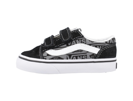 Zapatillas de Niños VANS Old Skool V Tecido Negro (20)