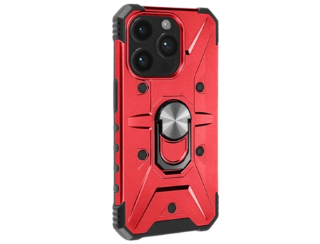 Funda para iPhone 15 Pro AVIZAR Acrílico Rojo
