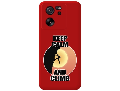 Funda para Xiaomi Xiaomi 13T TUMUNDOSMARTPHONE Silicona Líquida Rojo