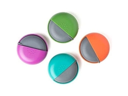 Organizador De Pastillas Redondo, Libre De Bpa, Portátil Para Viajes, Organizador De Vitaminas Para Pastillas (4 Piezas)