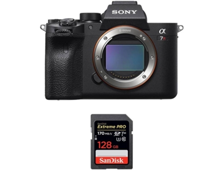 Kit Cámara SONY ALPHA 7R IV + SanDisk 128 GB (Full-Frame)