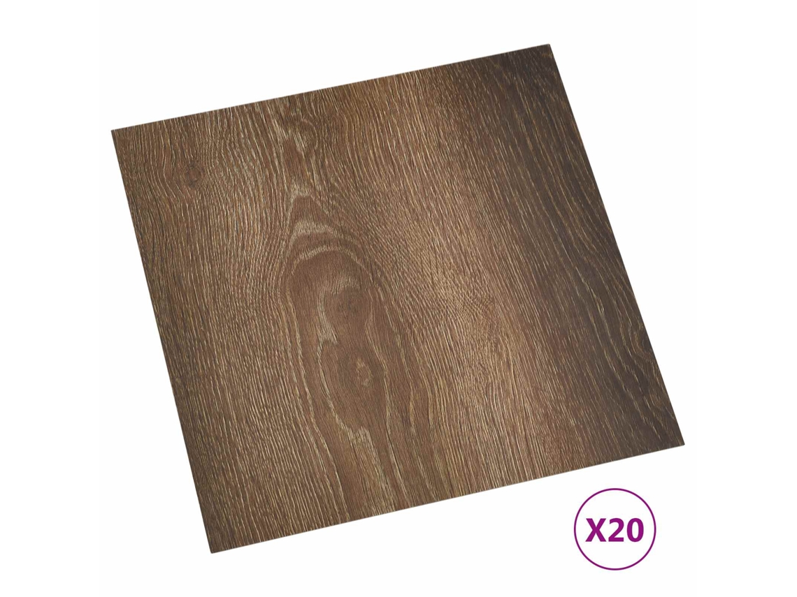 Maison Exclusive - Tablones De Suelo Autoadhesivos 30,5 X 30,5 Cm 20 Pcs Pvc