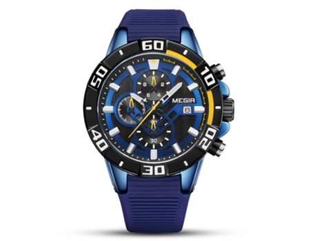 Relógio TRUMSEN Homem 2121 (Silicone - Azul)