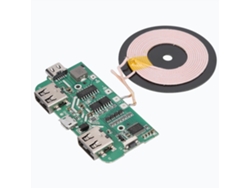 Cargador Inalámbrico (transmisor De Bobina De Interfaz Dual U) Pcba Dual U + Cargador Inalámbrico De Bobina