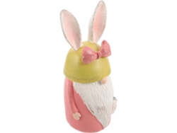 Figuras Conejitos Gnomos Resina Pintadas Decoración Pascua Estilo Rústico Campestre Ideal Primavera Estar