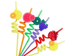 25 vasos de fruta reutilizables con un diseño precioso para fiestas de cumpleaños.