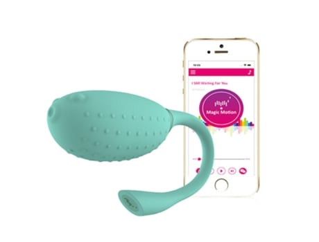 Vibrador MAGIC MOTION Egg Fugu Turquoise