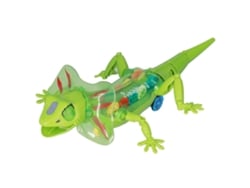 Modelo De Lagarto Elétrico Andante Com Luz E Música Detachável Brinquedo Para Crianças