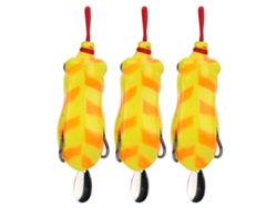2026rebe-3 Piezas Cebo Artificial De Pesca Suave Con Lentejuelas Lure Bait Accesorio De Pesca 5.5cm5