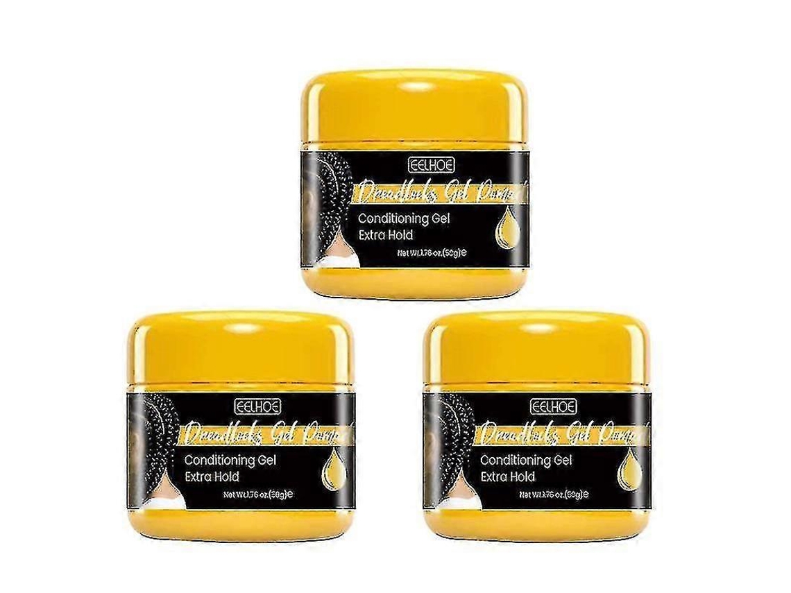 3pcs—dirty Braid Gel Pomade Long-lasting Anti-drop Moisturizing Dirty Braid Styling Natural Luster Styling Gel Pomade
