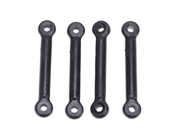 4 Piezas De Vigas De Conexión Para Coche Rc A Escala 1/18, Accesorios De Repuesto Para Chasis Delantero, Trasero, Superior E Inferior (plástico)