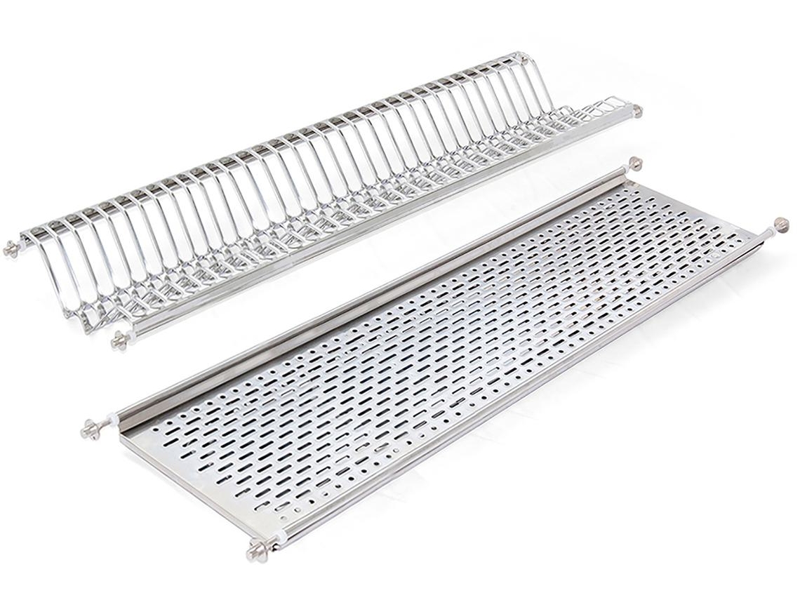 EMUCA Escurreplatos para Módulos Altos - Módulo 1.000mm - Acero Inoxidable