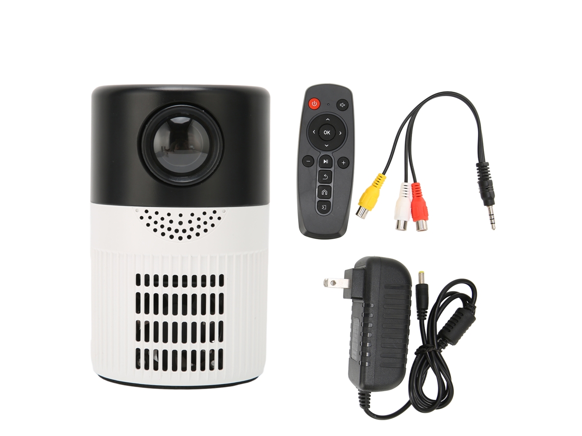 Proyector portátil con sonido cinematográfico y doble refrigeración