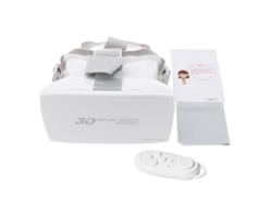 Lentes De Realidad Virtual 3d Con Controlador De Juego Bluetooth Shutter Para Teléfonos De 4.0-6.0"