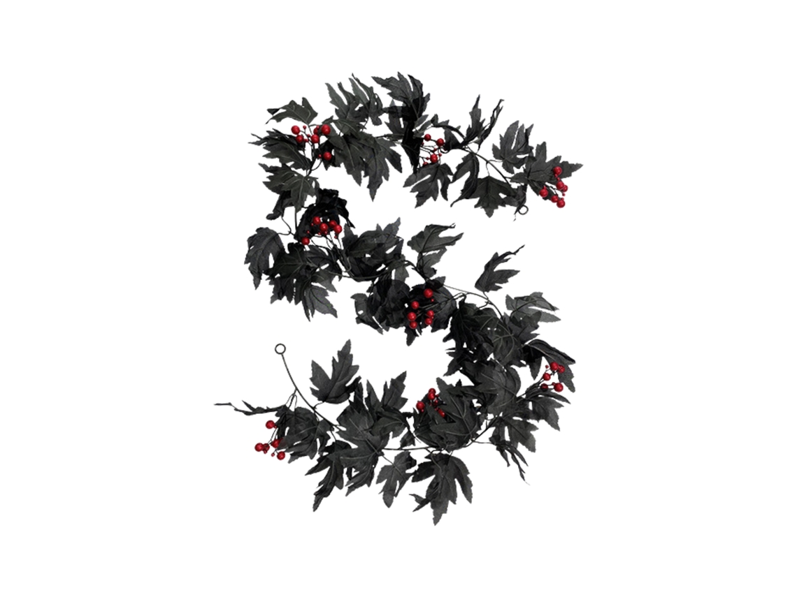 Enredaderas de hojas de arce simuladas (decoración de Halloween)