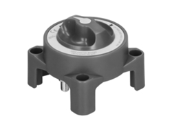 Mini Interruptor De Batería De 2 Posiciones (encendido/apagado) De 12-48 V Para Coche, Barco Y Maquinaria - Negro