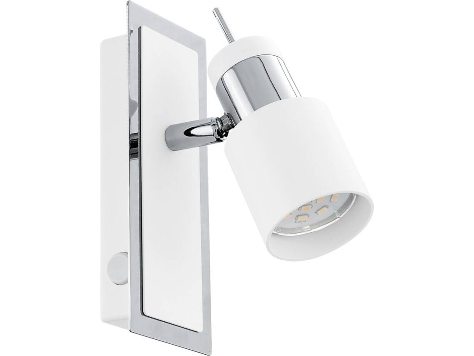 CAND. PAR LED EGLO GU10 DAVIDA CROM/BR