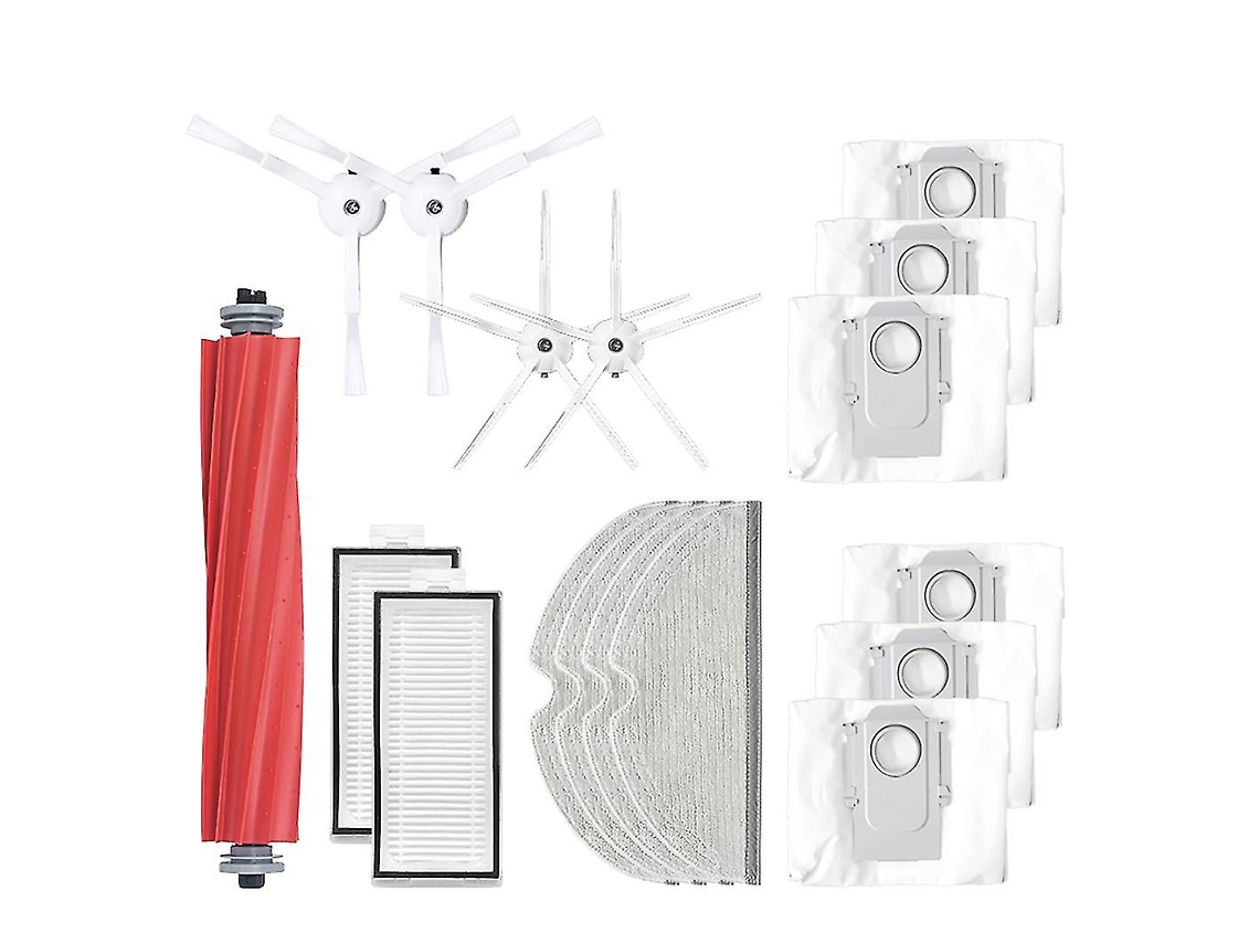 Se aplica al robot aspirador Xiaomi Stone Q7 Max, cepillo principal, cepillo lateral y filtro.