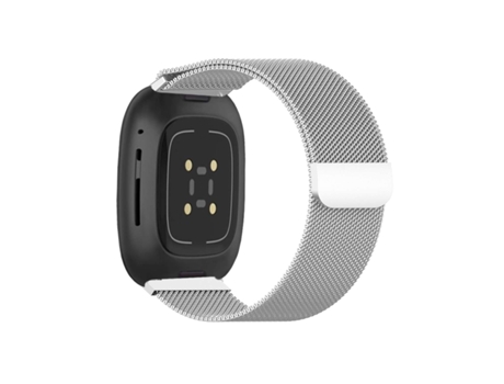 Correa Pulsera Milanese Mesh para Fitbit by Google Versa 3 Plateado
