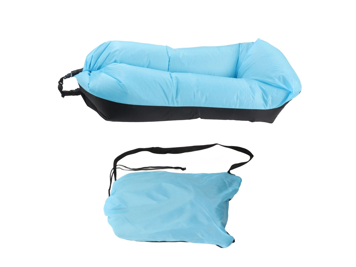 Silla hinchable Oxford para camping, playa y viajes.