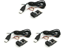 3 Escáneres De Código De Barras Usb Con Cable Gm65, Lector 1d Y 2d, Módulo De Código Qr