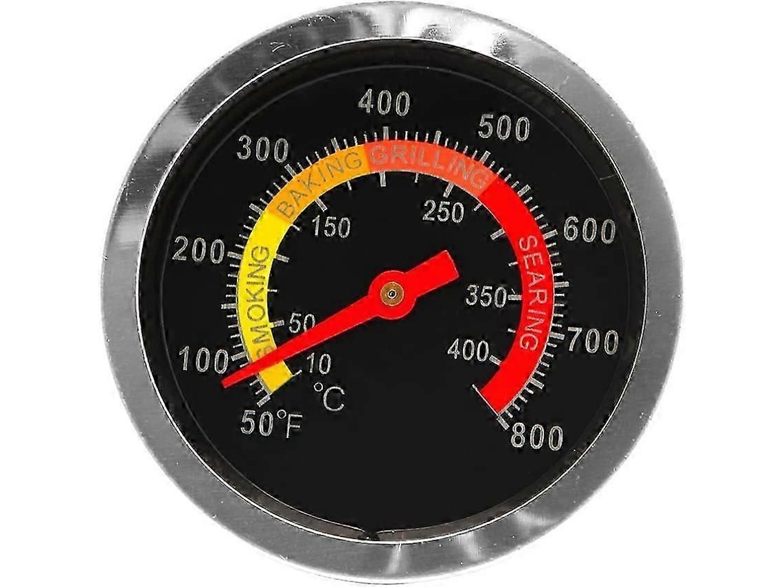 Termómetro de acero inoxidable para barbacoa, termómetro para ahumador, indicador de temperatura de 10 a 400 grados. Ly Ebike