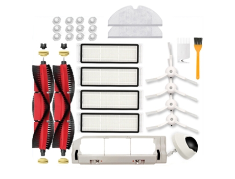 Accesorios para aspiradora Xiaomi Roborock S6 S60 S65 S5 T6 S55 E25, filtro Hepa lavable, cepillo principal, Cepillo Lateral