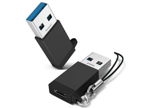 Adaptador universal Usb3.0 a tipo c Transmisión de datos de alta velocidad Convertidor de 10 gb de doble cara para computadoras portátiles Tomas US...