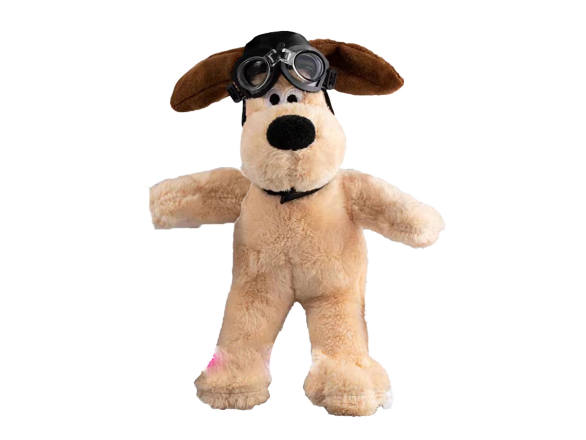 Lindo Y Suave Muñeco De Peluche Con Forma De Perro, Juguete Decorativo Para Coche Para Niños Y Niñas Piloto