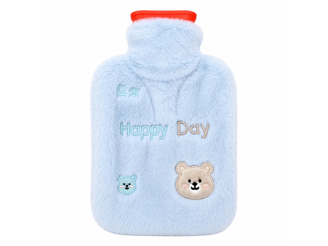 Bolsa De Água Quente Com Forro - Happy Day Yongyu Rsd-11 Azul