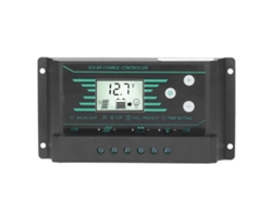 Controlador De Carga Solar Pwm De 30 A Y 12 V/24 V Con Pantalla Lcd Y Doble Salida Usb Para Baterías.
