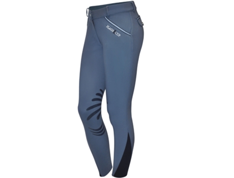Pantalones para Niña de Equitación FLAGS&CUP (10 Años - Azul)