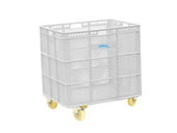 Cesto con Ruedas SPORTS EQUIPE (Blanco)