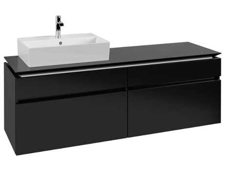 Módulo de lavabo Villeroy &amp Boch Legato B673 1600x550x500mm lavabo lado izquierdo