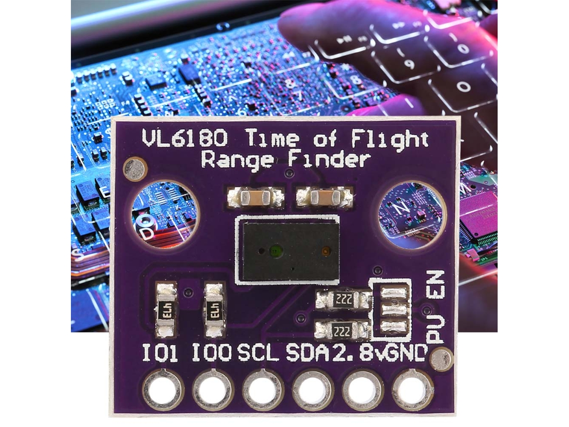 Módulo sensor de distancia óptico de alta precisión VL6180 (2026dz-1)