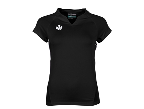 Camiseta de Mujer para Deporte REECE AUSTRALIA Rise Negro (XL)