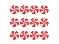 12 Pomos De Silicona Con Forma De Caramelo Para Decoración De Armarios, Ideales Para Las Fiestas.